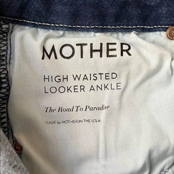 Mother High Waisted Looker Ankle - Stretchy Skinny Jeans (Size: 26) - Picture 12 of 12